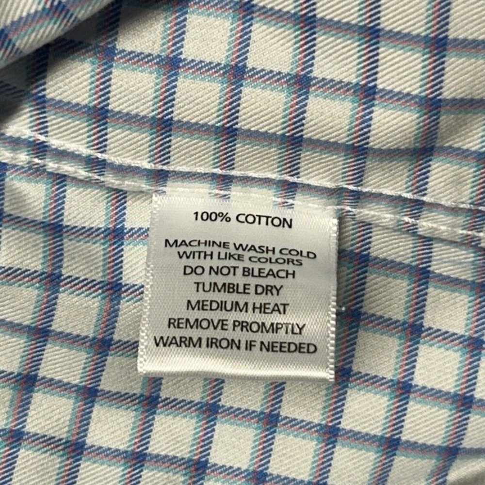 UNTUCKit Delaney WF Shirt Mens XLT Tall Regular Multicolor Check Button Up New - Picture 10 of 10